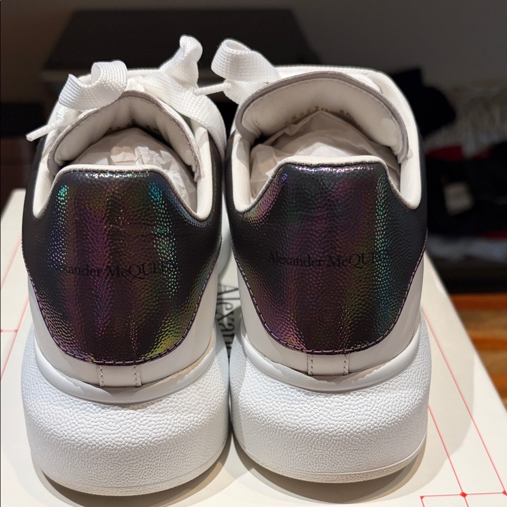 Alexander McQueen Classic White Sneakers